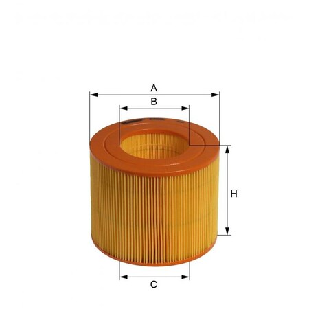 Hengst Air Filter, E460L E460L